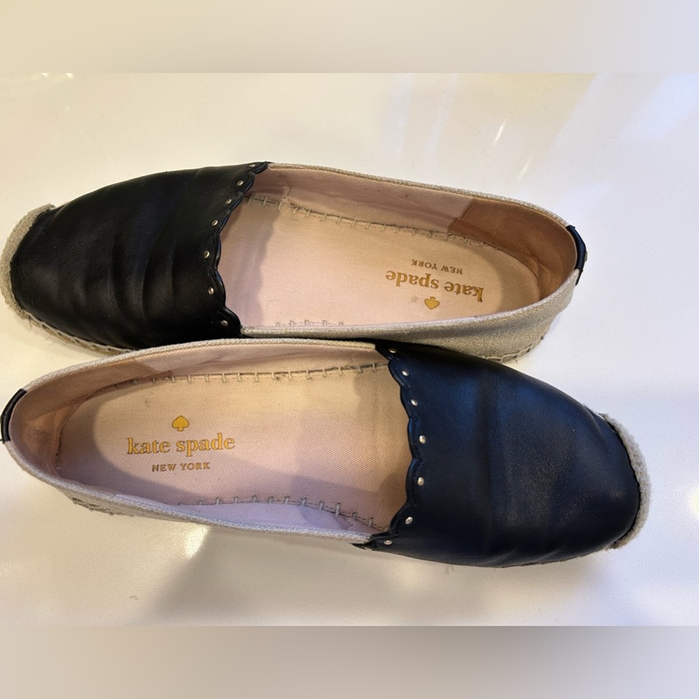 Gently used Kate Spade Gardenia Espadrilles.